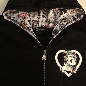 Tokidoki Kauai all stars zip up hoodie